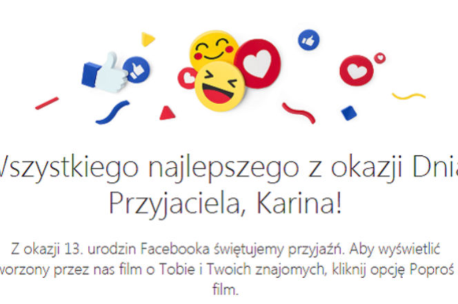 Facebook Dzień Przyjaciela: jak zrobić filmik z okazji FRIENDSDAY?