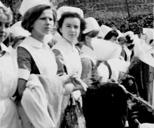 Pochód pierwszomajowy z udziałem pielęgniarek - 1967 r.