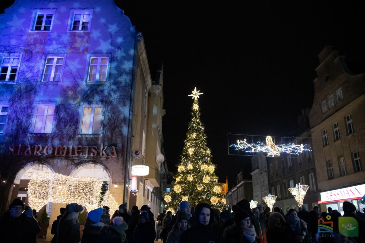 Świąteczne iluminacje w Olsztynie. Zobacz zdjęcia z poprzednich lat