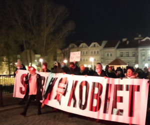 Protest w Koninie