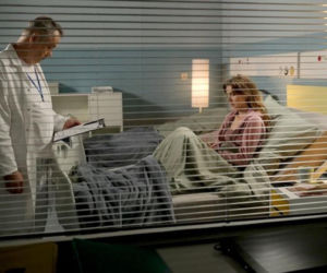 M jak miłość, odcinek 1906. Lekarz (Wojciech Billip), Franka (Dominika Kachlik)