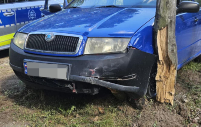 Szaleńczy rajd ulicami podwarszawskich Barek