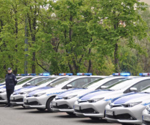 Śląska policja w Toyotach Auris Hybrid