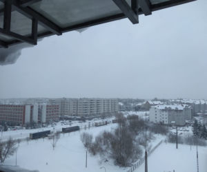 Atak zimy w Białymstoku i województwie podlaskim 04.02.2021 [ZDJĘCIA]