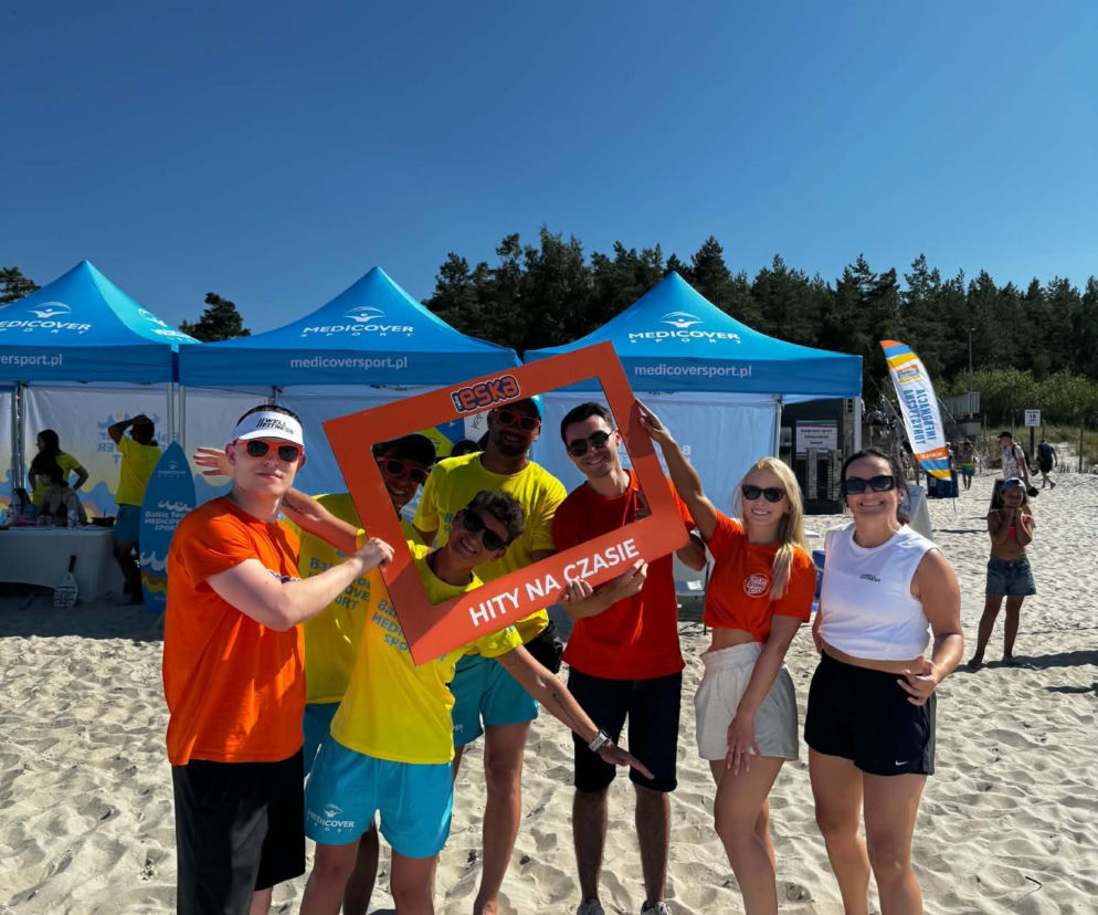 Słoneczna Łeba zdobyta! Baltic Tour Medicover Sport napędza wakacyjną energię polskiego wybrzeża!