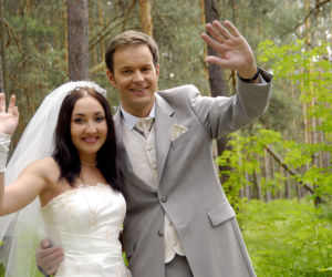 M jak miłość. Elka (Monika Obara), Stefan (Steffen Muller)