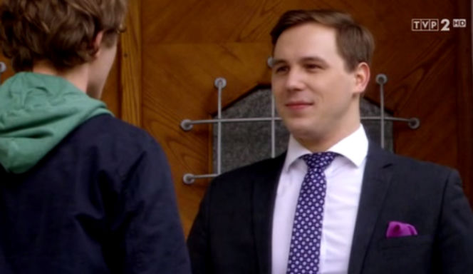 O mnie się nie martw 2 odcinek 10, Marcin Kaszuba (Stefan Pawłowski), Arek (Filip Pławiak)