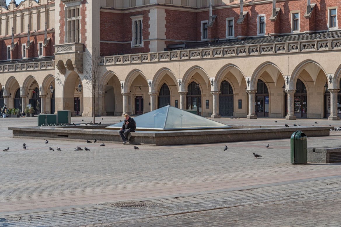 Kraków niczym miasto duchów