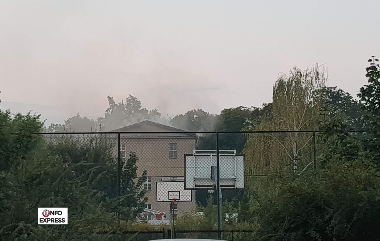 Lubliniec: W szkole wybuchł GROŹNY POŻAR! Akcja ma trwać nawet kilka godzin