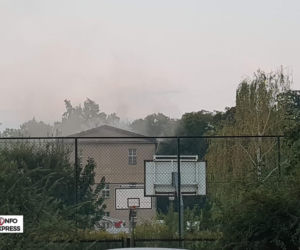 Lubliniec: W szkole wybuchł GROŹNY POŻAR! Akcja ma trwać nawet kilka godzin