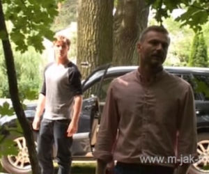M jak miłość odc. 1173. Marcin (Mikołaj Roznerski), Andrzej Budzyński (Krystian Wieczorek)