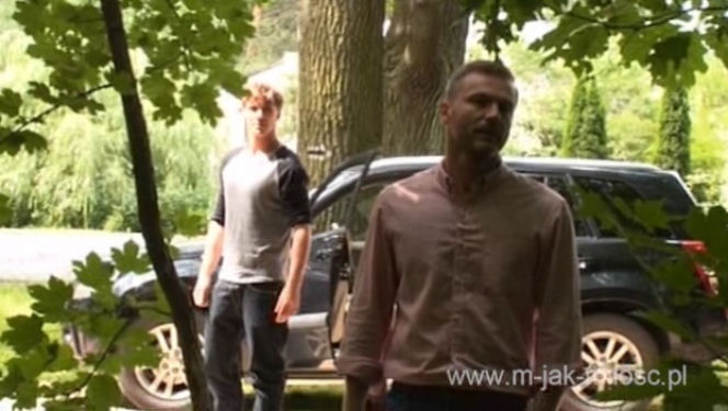 M jak miłość odc. 1173. Marcin (Mikołaj Roznerski), Andrzej Budzyński (Krystian Wieczorek)