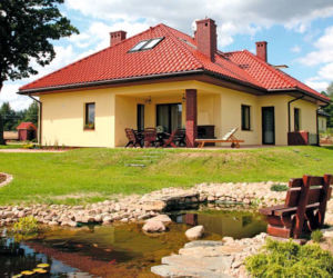 Widok od strony ogrodu