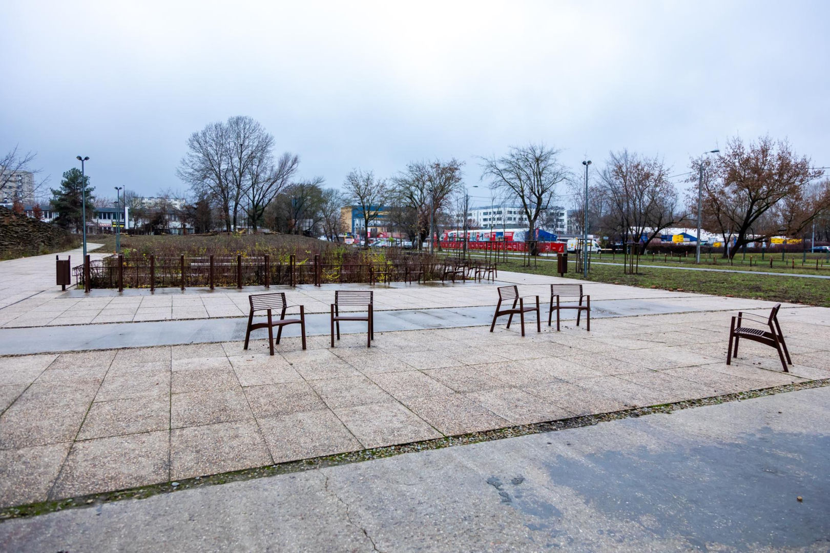 Park Akcji "Burza" w jesiennej odsłonie