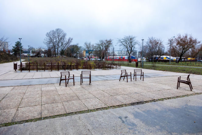 Park Akcji "Burza" w jesiennej odsłonie