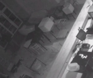 Złodzieje wybili szybę i zasnęli na podłodze