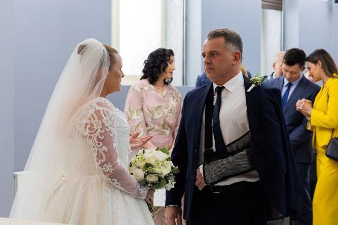 Pierwsza miłość, odcinek 4262: Hubert (Rafał Szałajko), Paulina (Jowita Budnik)