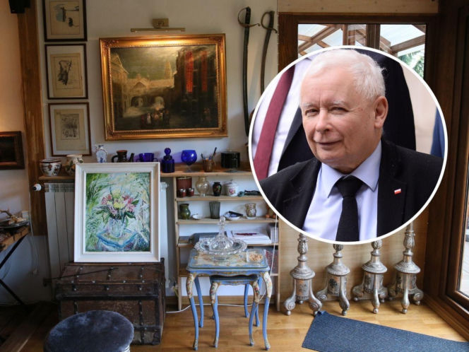 Jarosław Kaczyński mieszka u kuzyna