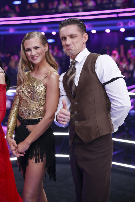 Agnieszka Kaczorowska i Filip Gurłacz w "Tańcu z gwiazdami"