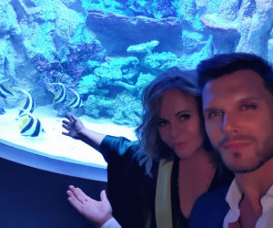 Kasprzyk, Kurowska i Kaliszuk w Oceanarium