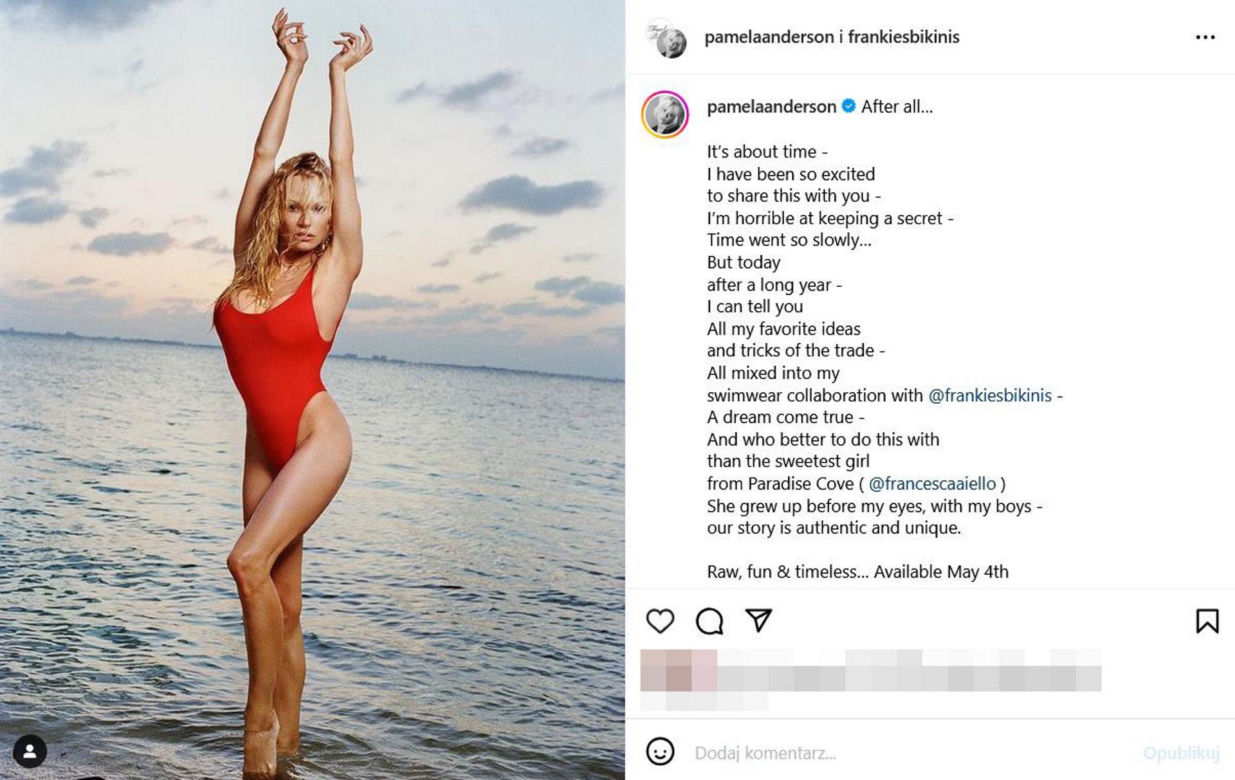 Pamela Anderson została kucharką! Wielkie zmiany w życiu gwiazdy