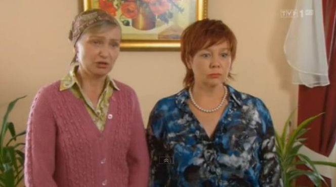 Ranczo 8 sezon odc. 98. Solejukowa (Katarzyna Żak), Hadziukowa (Dorota Nowakowska)