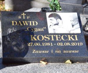 Rzeszów: grób Dawida Kosteckiego [ZDJĘCIA]