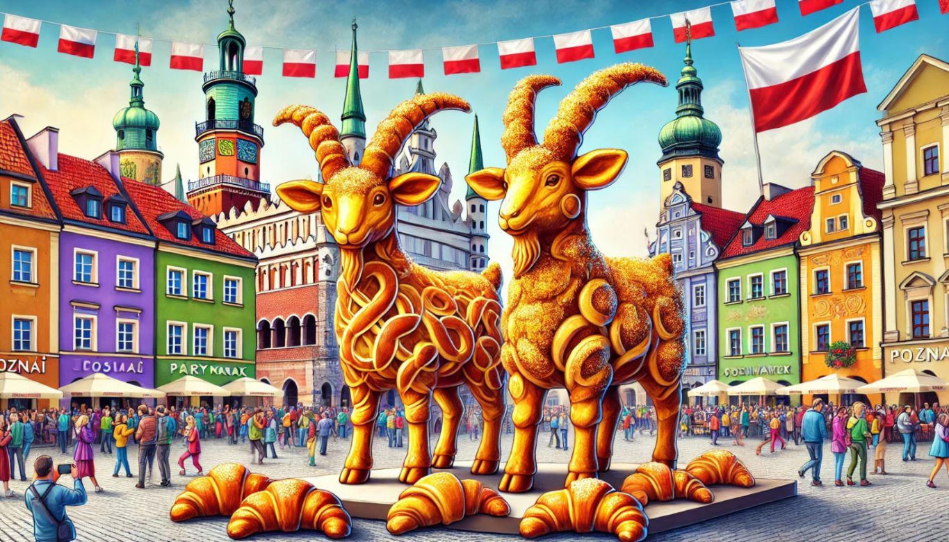 Tak wygląda Poznań z chałki