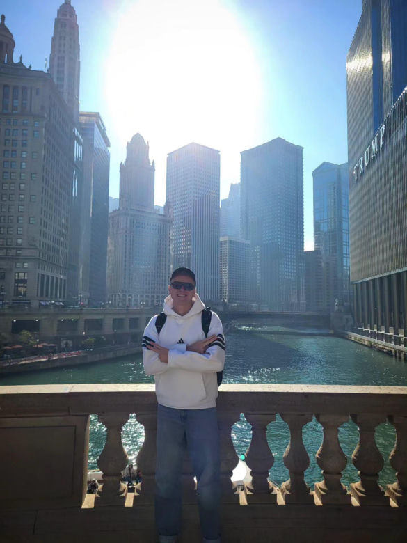 Artur Gotz zgubił buty w Chicago