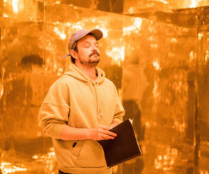 Dawid Ogrodnik w Prałacie