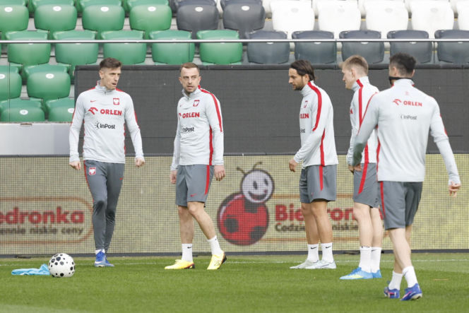 Trening reprezentacji Polski w Warszawie