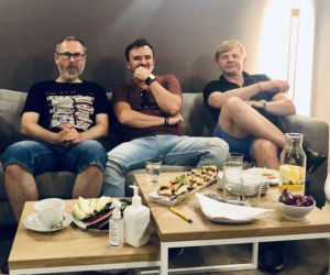 Rafał Zawierucha z bratem Grzegorzem