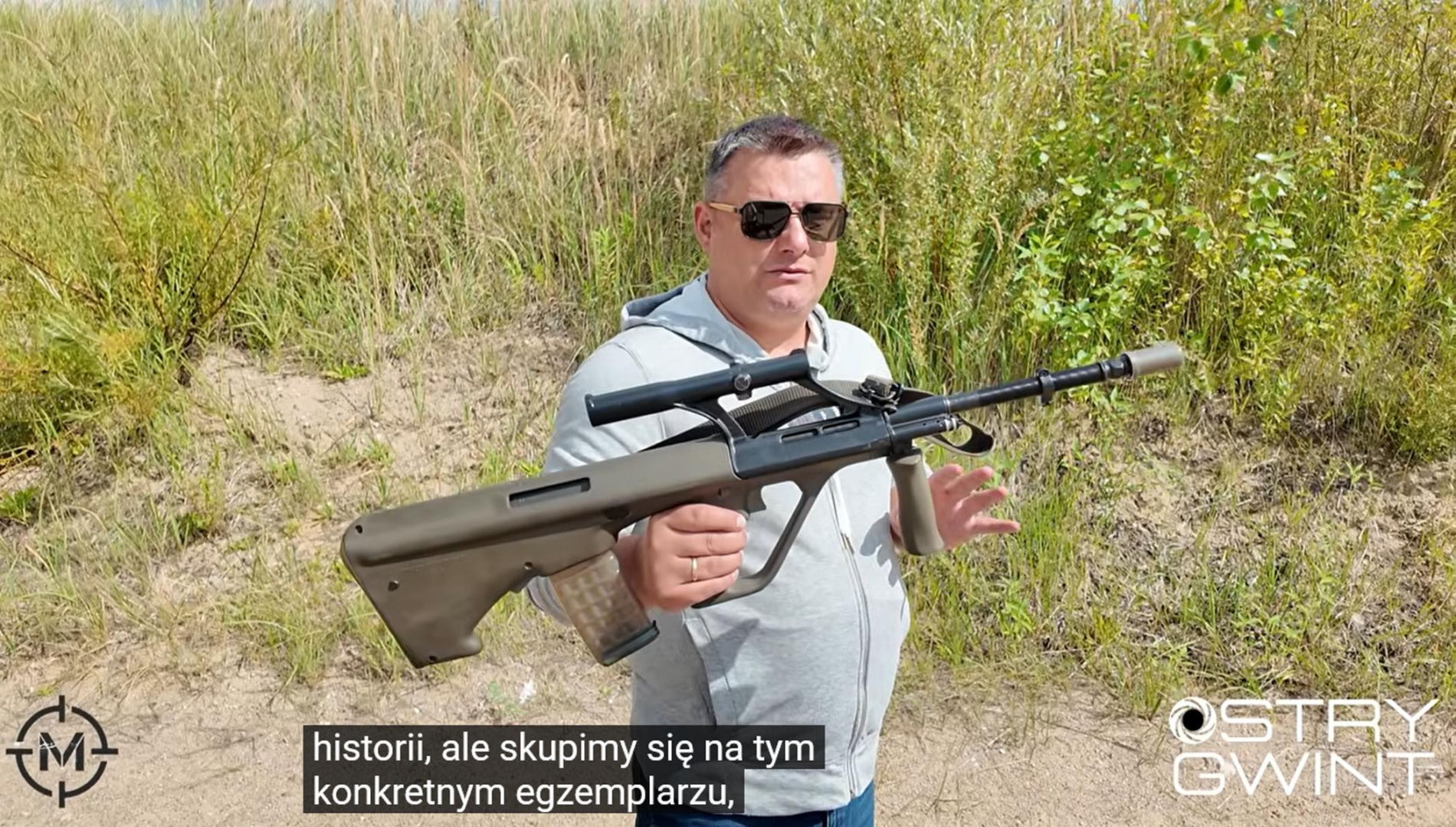 Steyr AUG / StG 77 - test karabinu