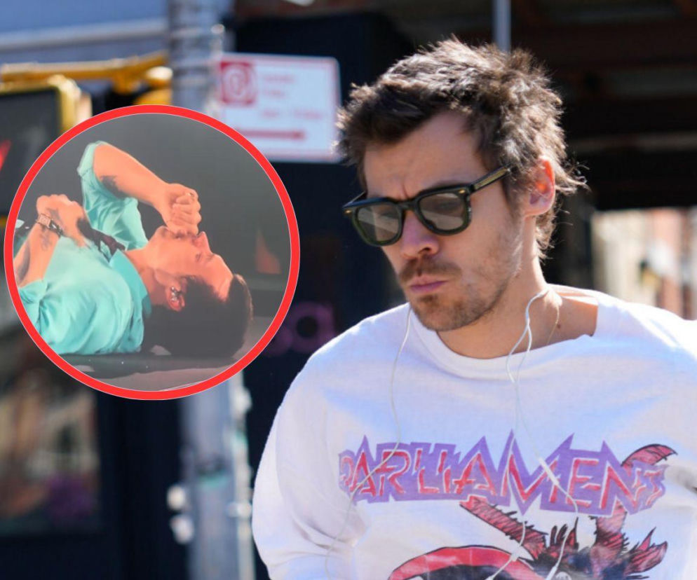 Chwile grozy na koncercie Harry'ego Stylesa. Nagle upadł!