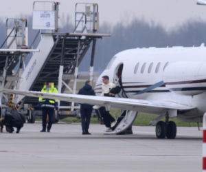 Lewandowscy przylecieli do Polski na święta