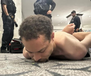 Strzały na kolacji z udziałem Donalda Trumpa