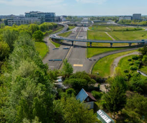 Rezerwa pod trasę NS w Warszawie w rejonie ul. Marynarskiej (S79)