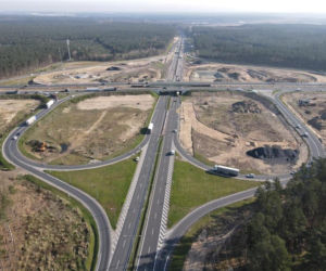 Przebudowa węzła Kijewo - kwiecień 2021