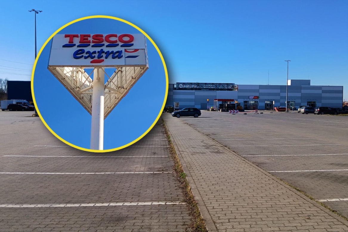 Przebudowa dawnego Tesco
