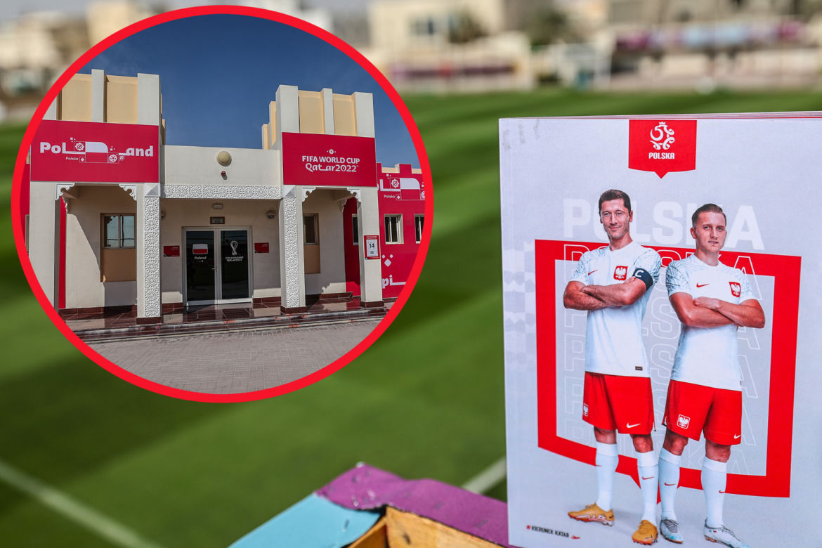 Mundial Katar 2022. Kosmiczny ośrodek treningowy reprezentacji Polski. „Super Express” był w środku, co za warunki! [ZDJĘCIA]
