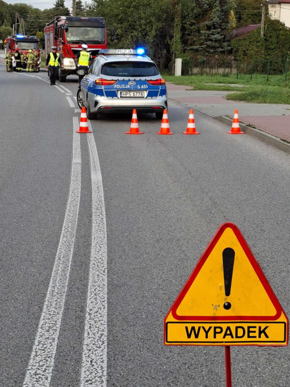 Wypadek w Brodach
