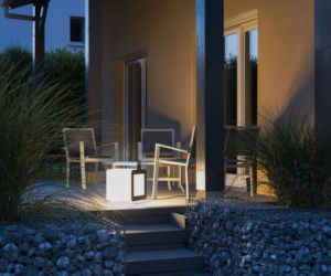 Lampa Omnicube rdzawy