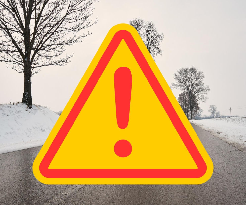 ostrzeżenie - gołoledź