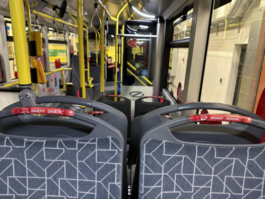 Walentynkowy autobus w Bieruniu 