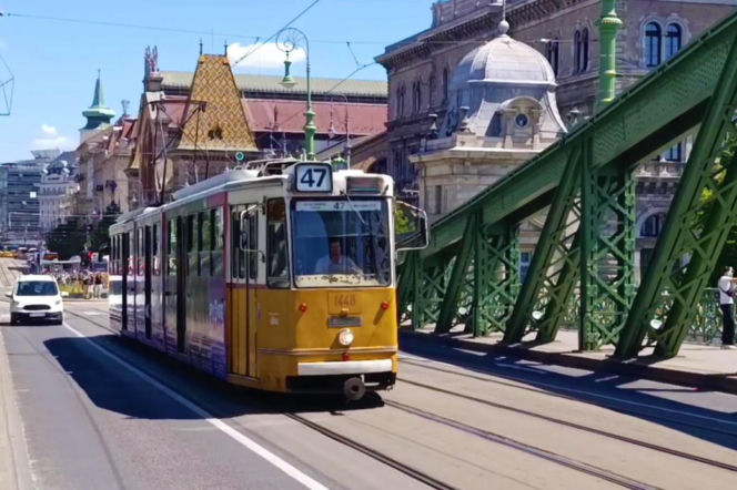 Budapeszt z okien tramwaju
