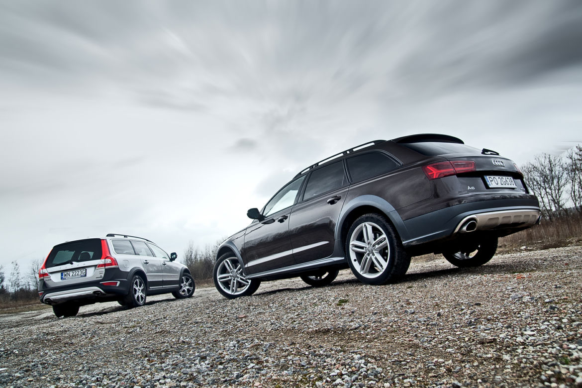 Audi A6 Allroad 3.0 BiTDI & Volvo XC70 D5