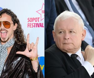 Michał Szpak zagrał Dziady Kaczyńskiemu
