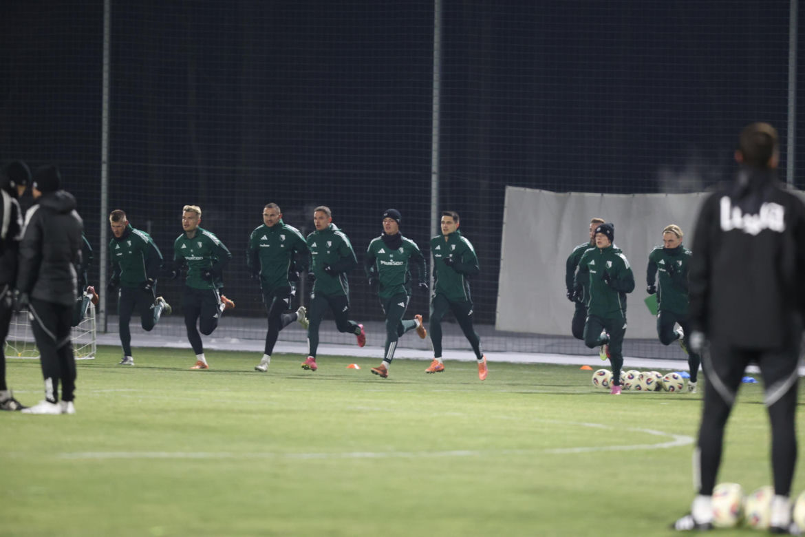 pierwszy trening Marka Papszuna w Legii