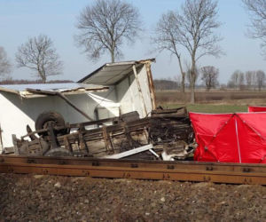 Śmiertelny wypadek na torach koło Grodziska!