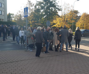 Blokada drogi w Tarnowie - protest